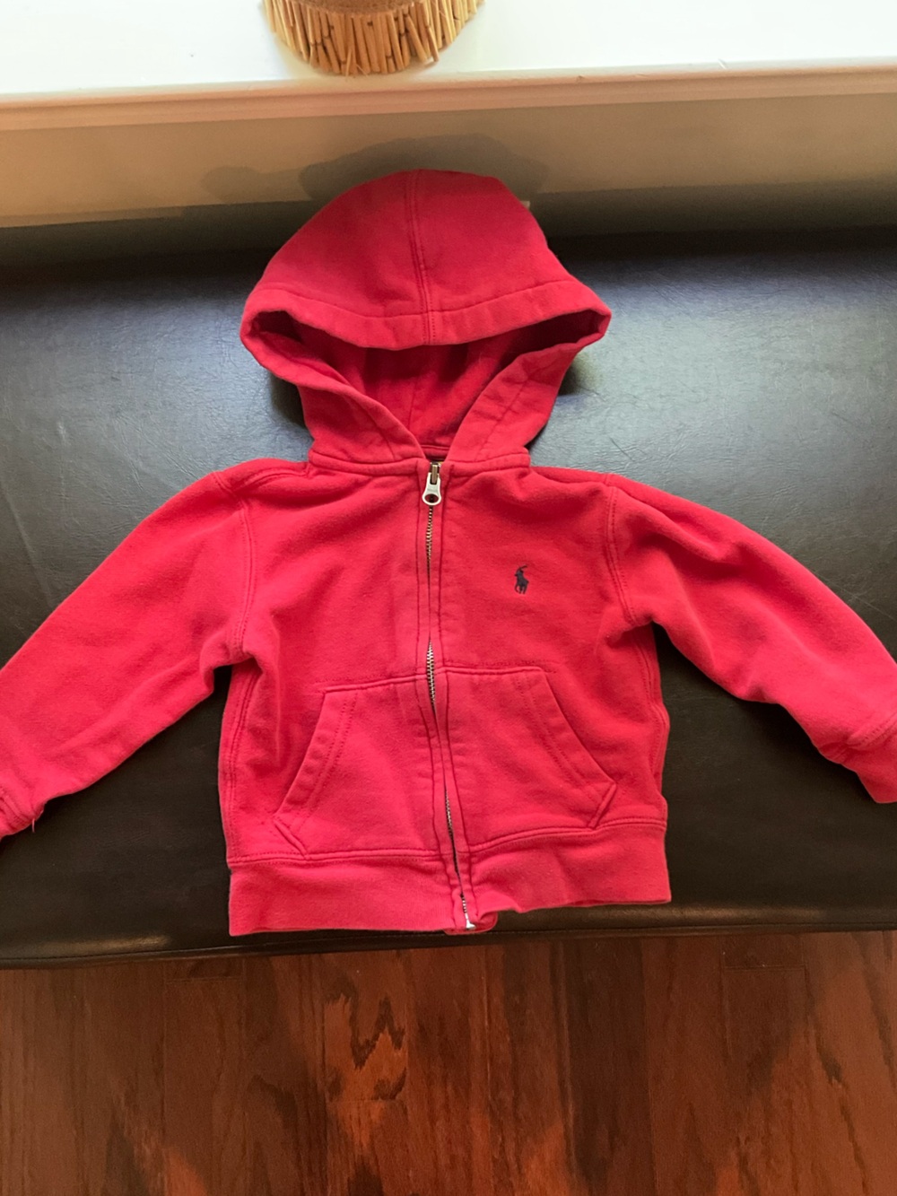 Polo Ralph Lauren Kids Hooded Zip-Up Sweatshirt Size 2/2T